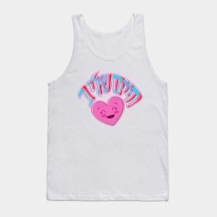 My Life at Heart - Hebrew Tank Top